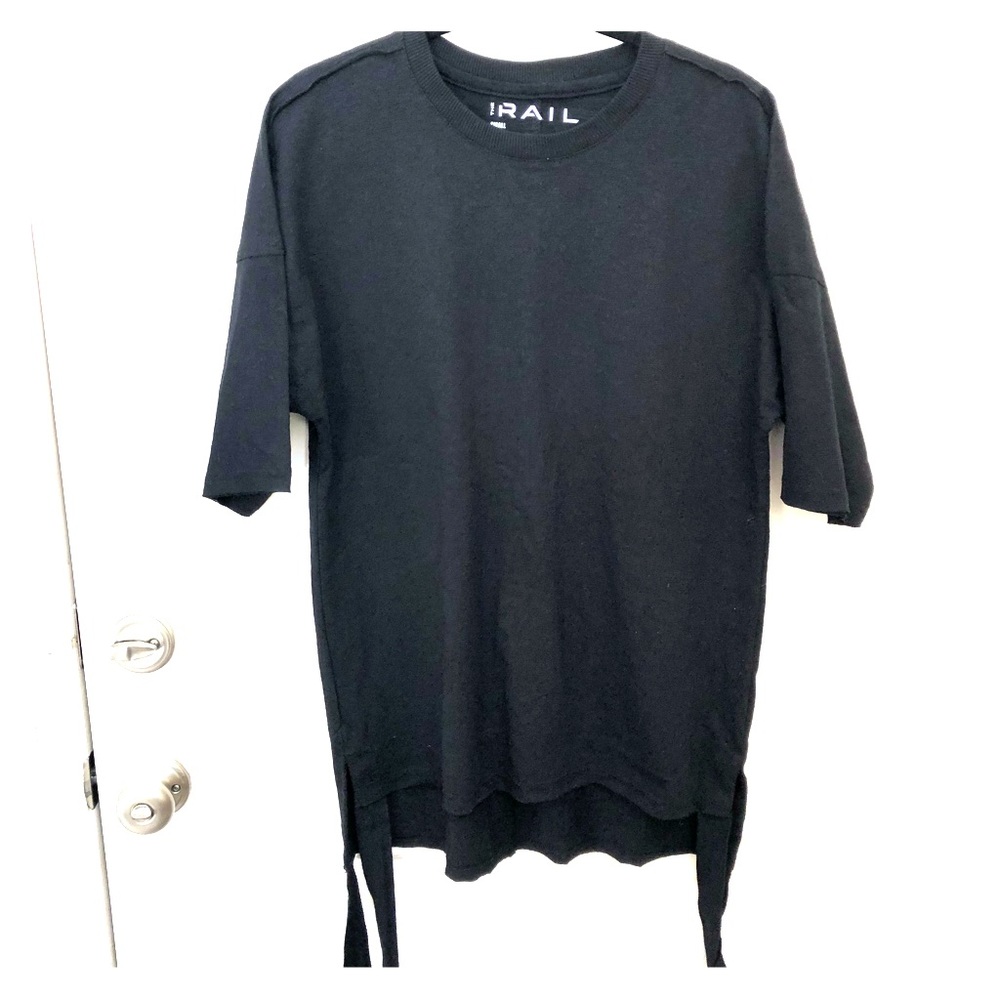 NWOT Rail Oversized boxy tee w/ self ties